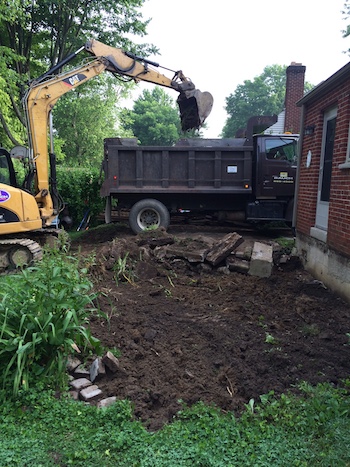 construction on home addition