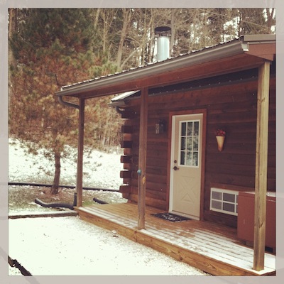 white oak cabin