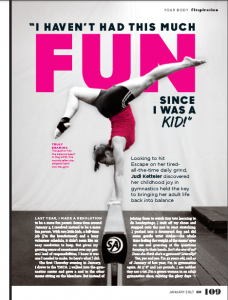 Good Housekeeping Gymnastics Essay